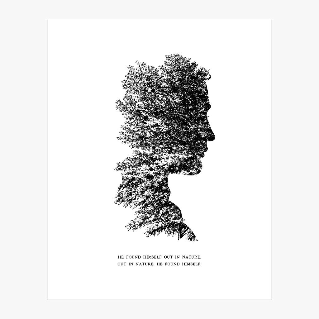 He Found Himself In Nature Download Design
