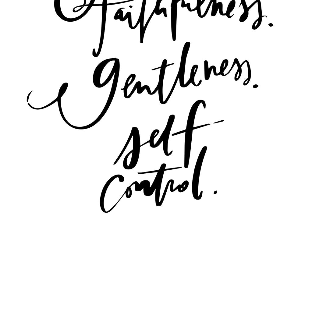 Fruit Of The Spirit Design Details in White