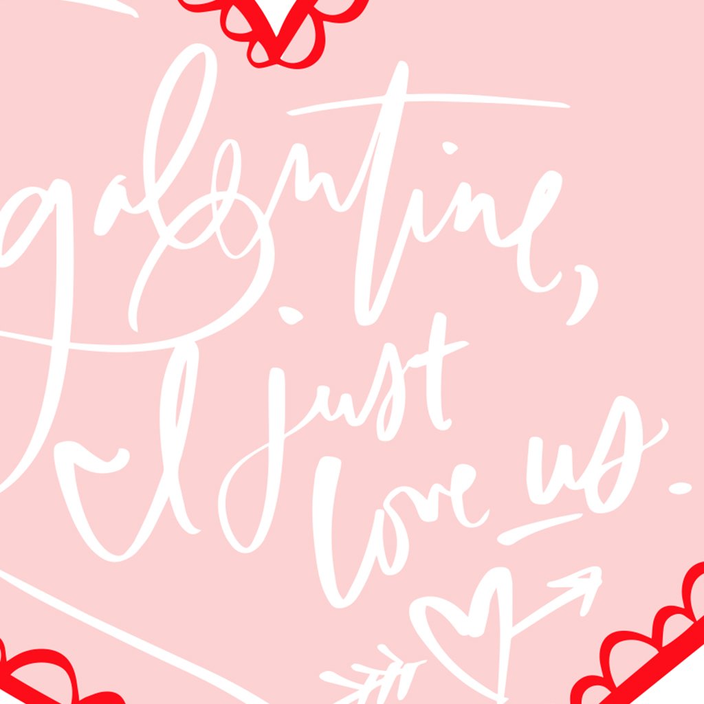 Galentine Card Download Design Details