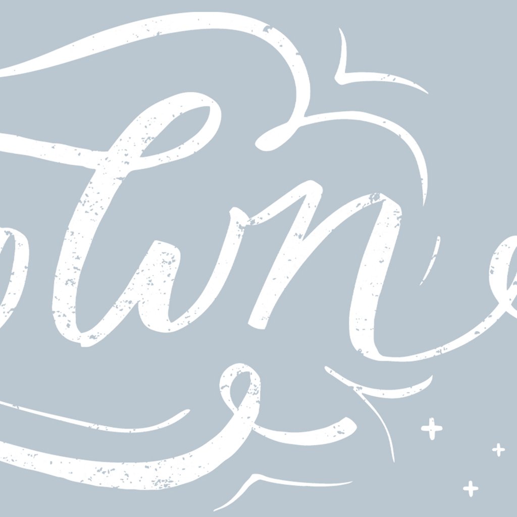 Homegrown in Dusty Blue | Frame TV Art Design Details