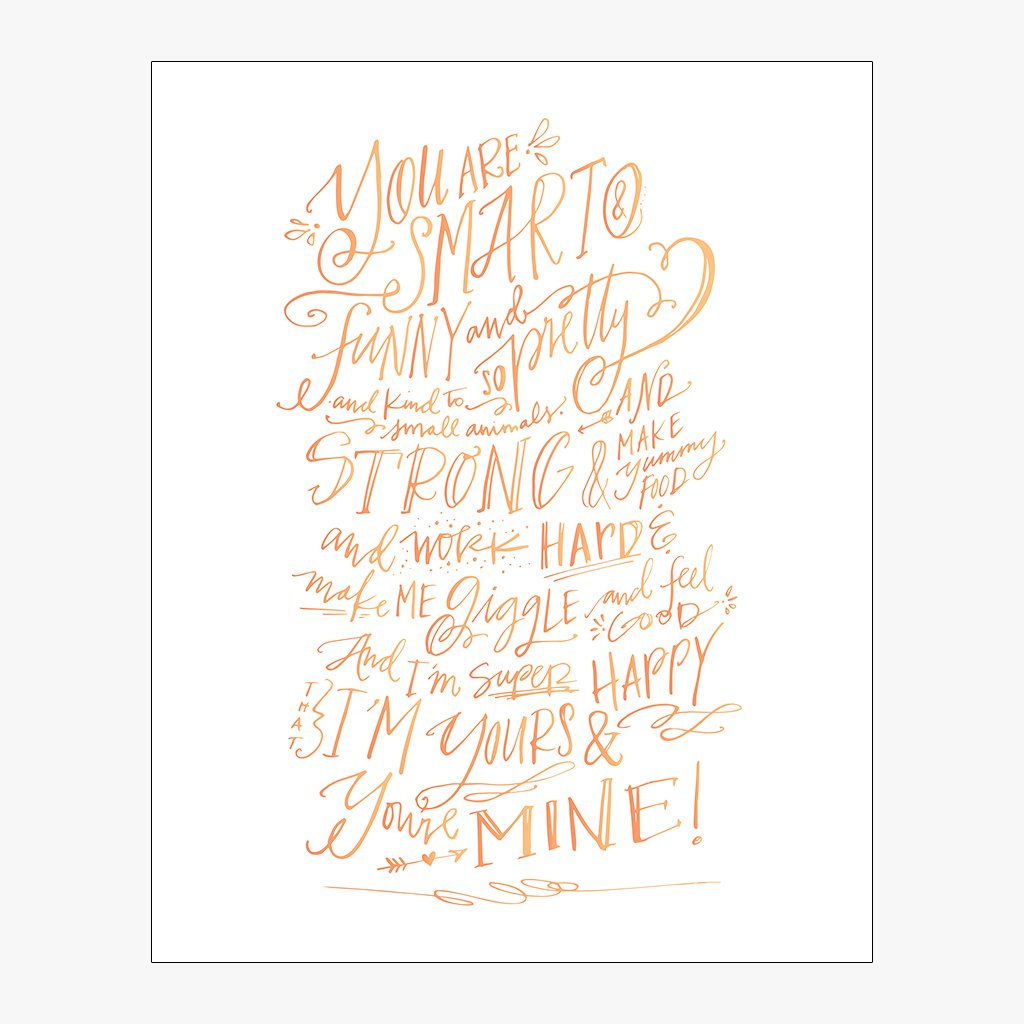 Note For Mom Download Design in Orange