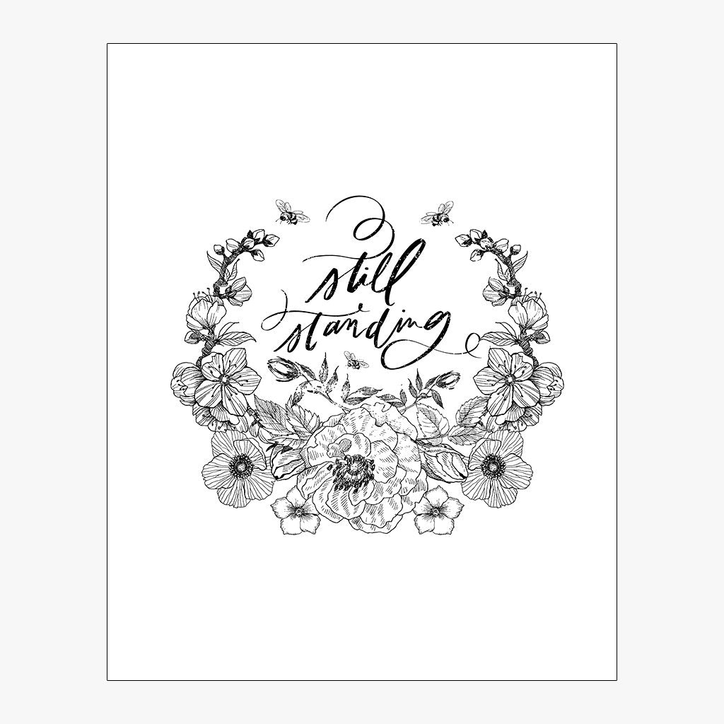 Still Standing Download Design in Black