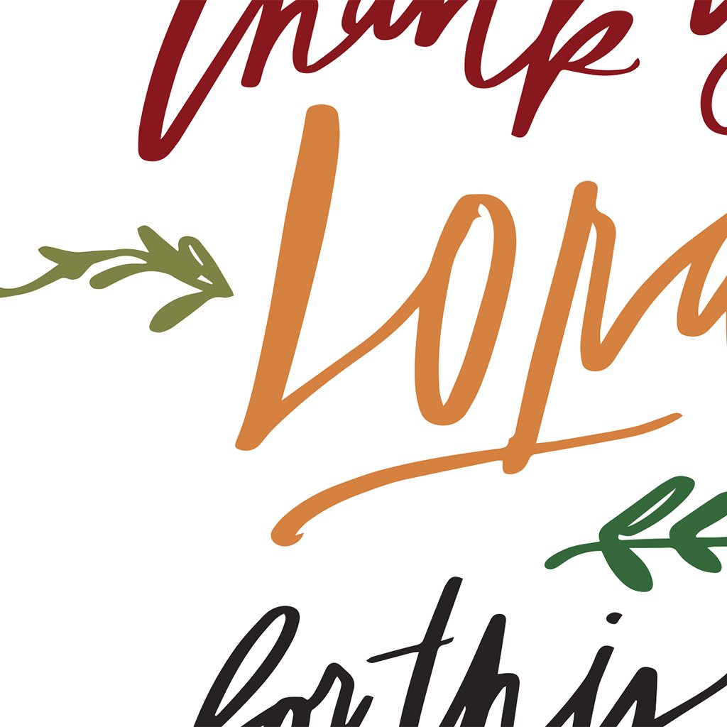 Thank You Lord For This Feast Download Design Details