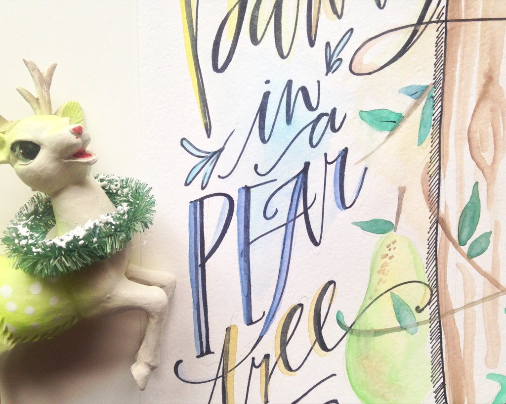 Days of Christmas Printable - 1st Day (Download)