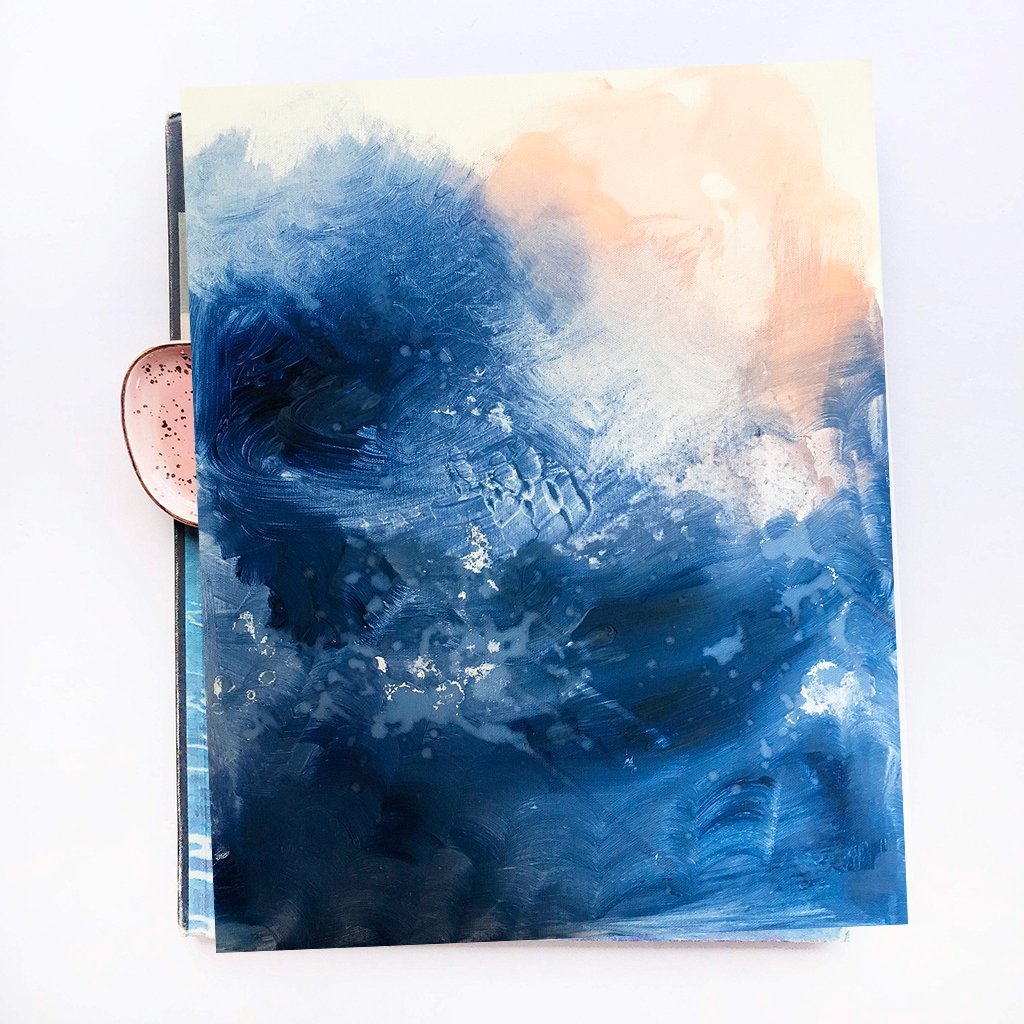 art print of Oceans, size 8 x 10