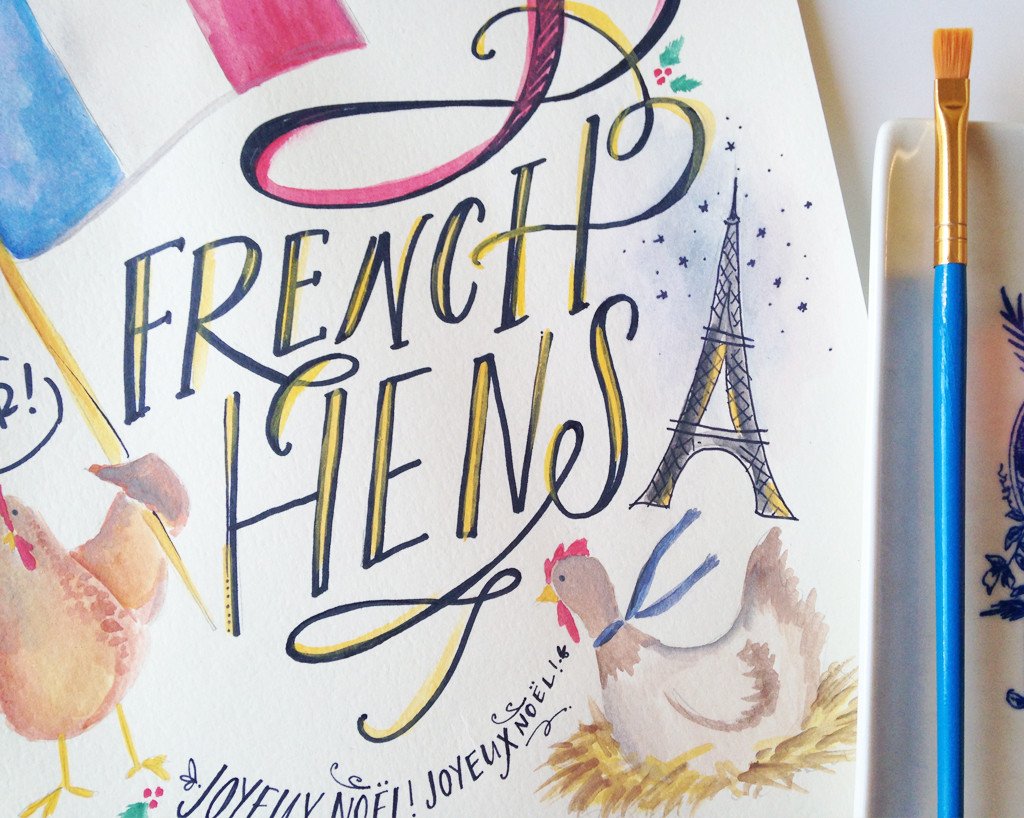 Days of Christmas Printable - 3rd Day (Download)