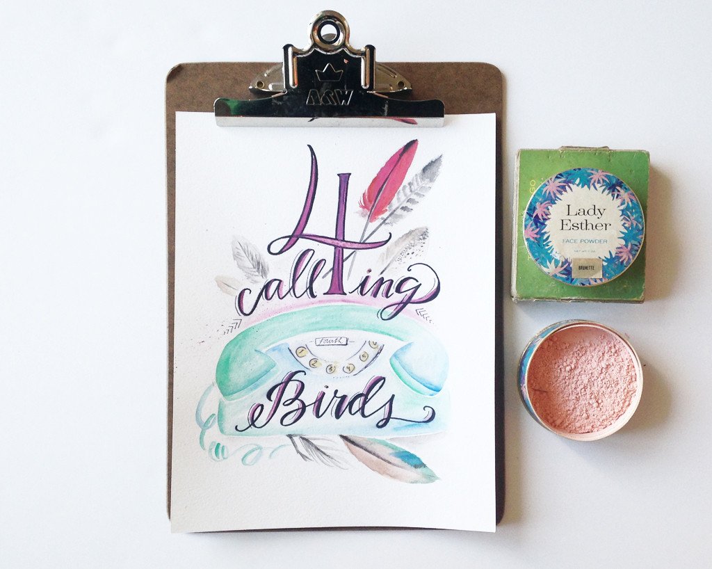 Days of Christmas Printable - 4th Day (Download)