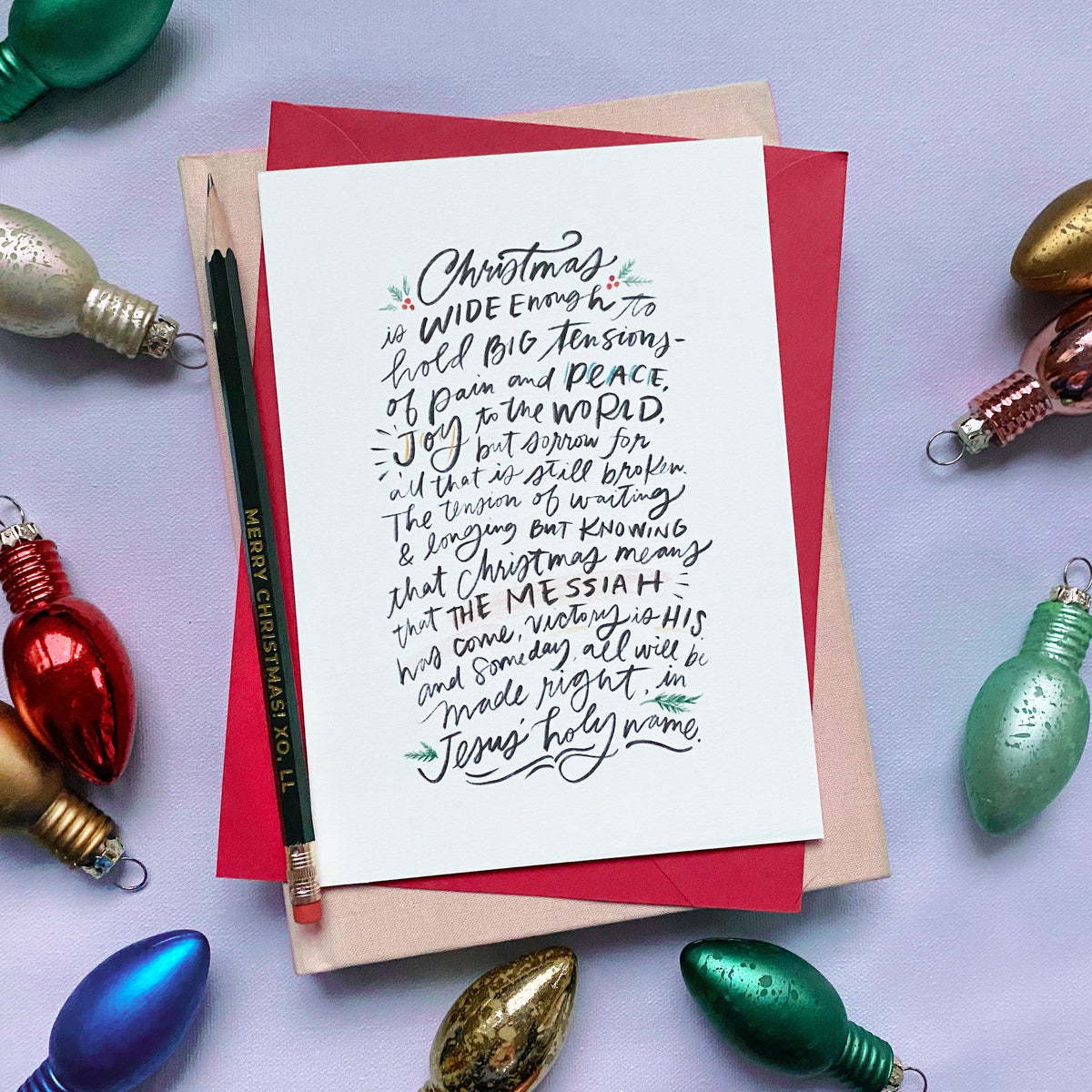 About Christmas Tensions & Joy