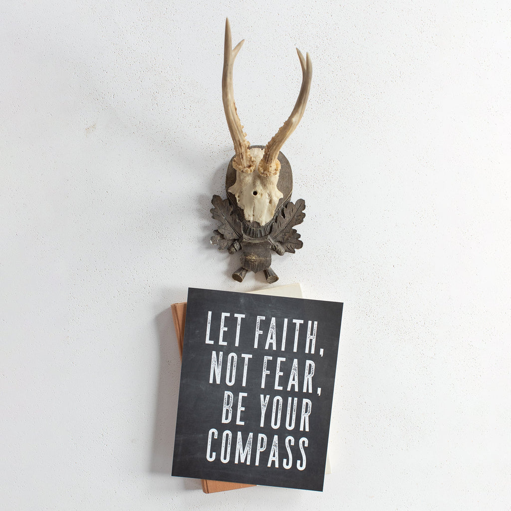 let faith not fear be your compass