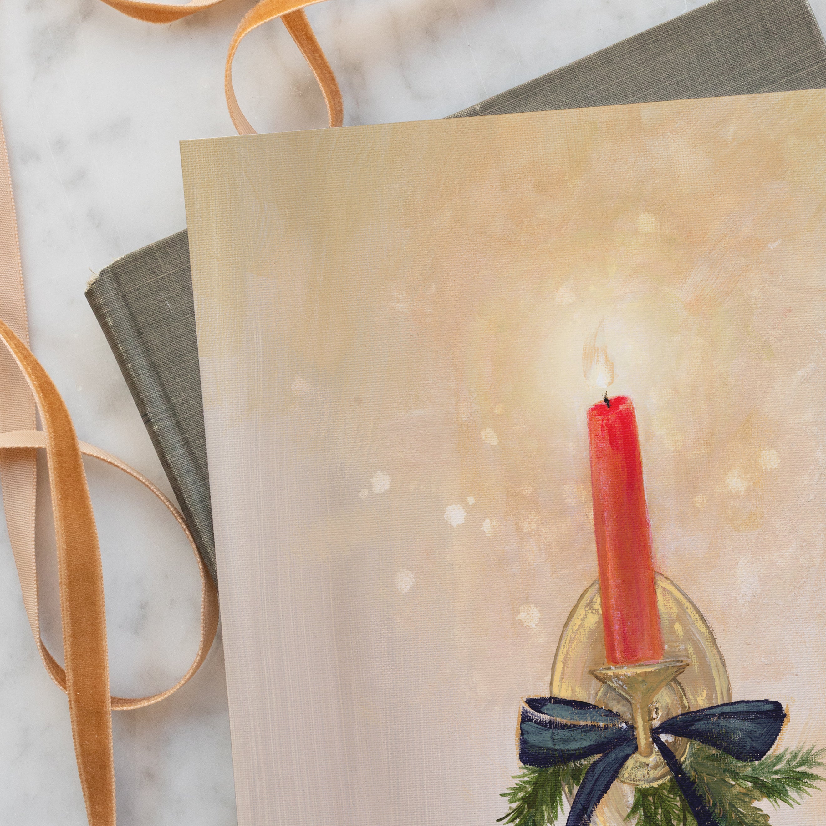 Flicker in the Hallway | Canvas