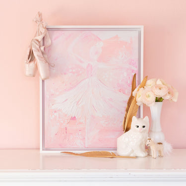 Ballerina in Pink | Canvas