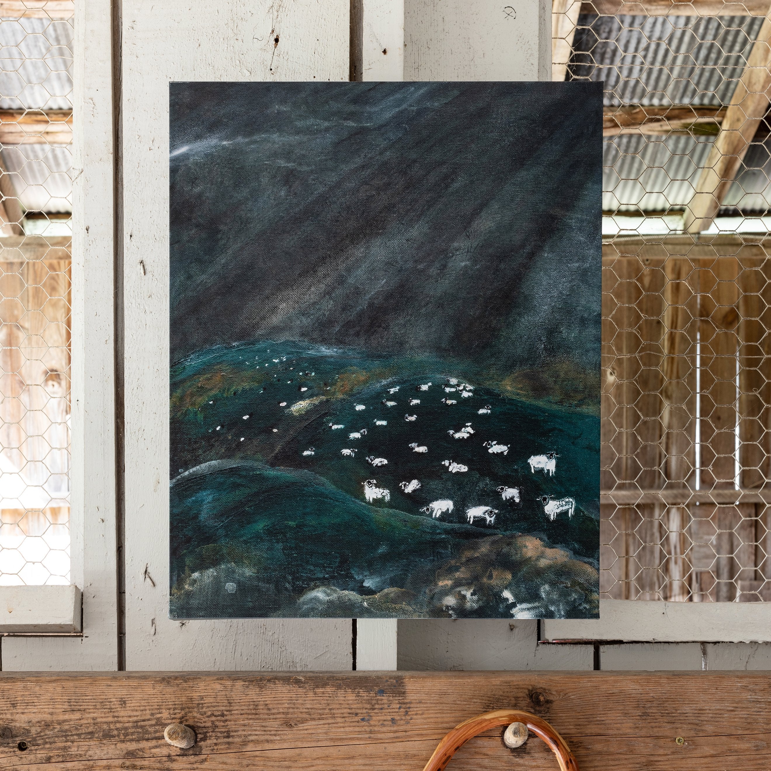 Flocks By Night | Canvas