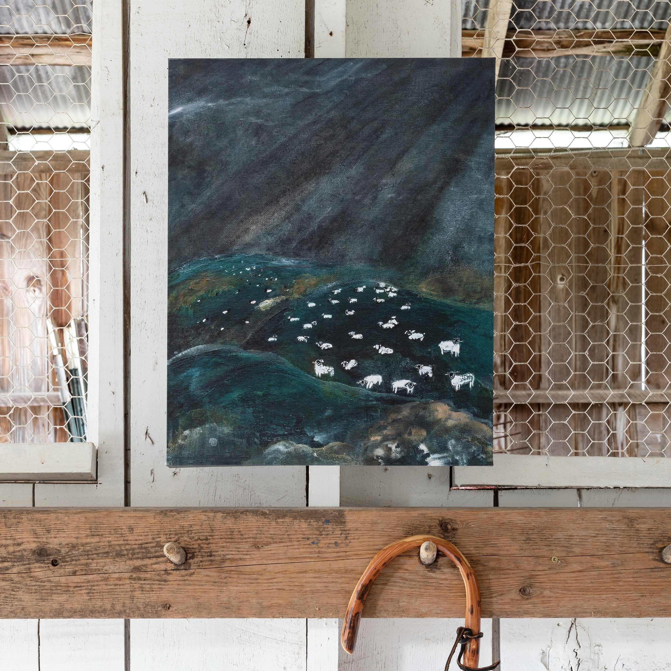 Flocks By Night | Canvas