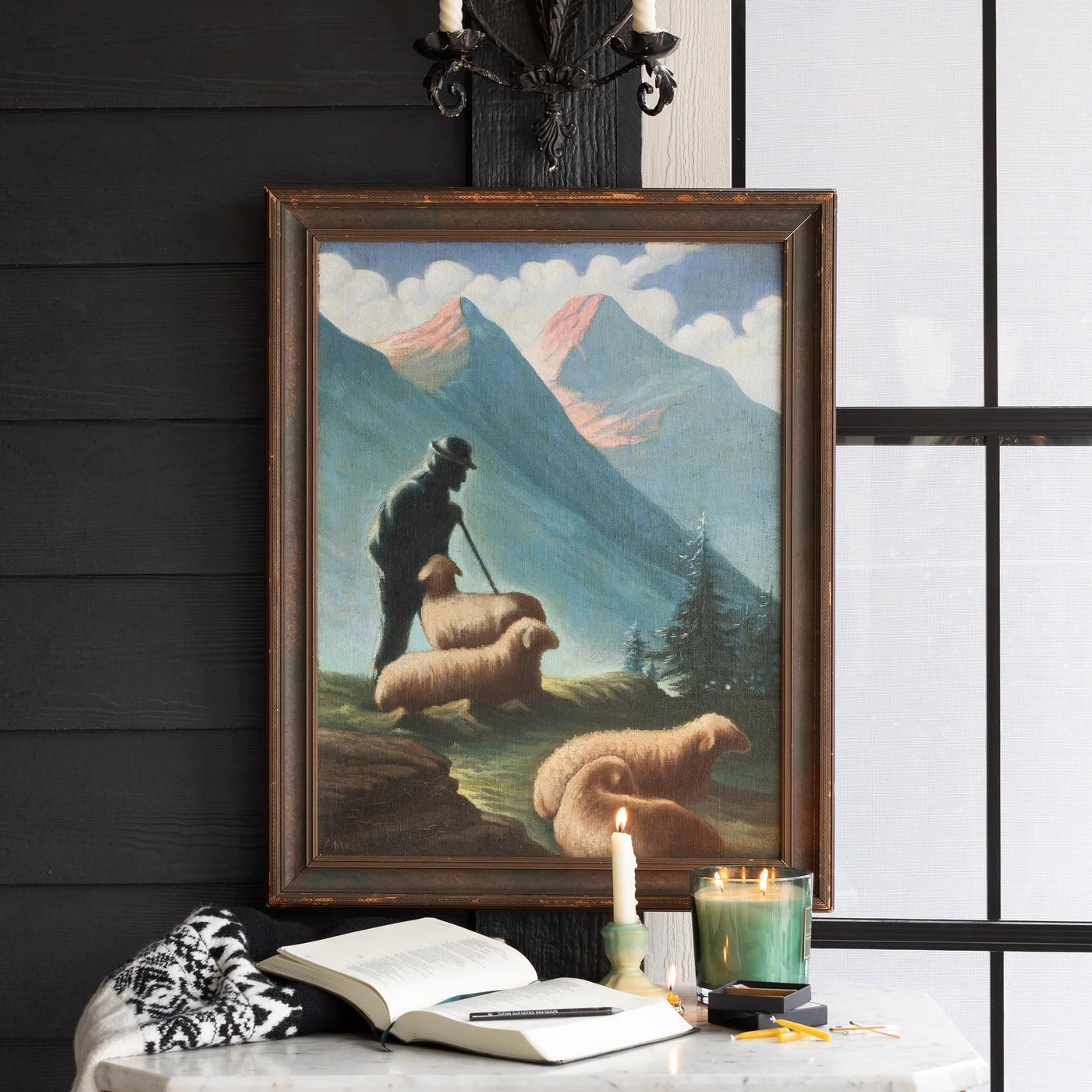 The Shepherd Luxe Art Print