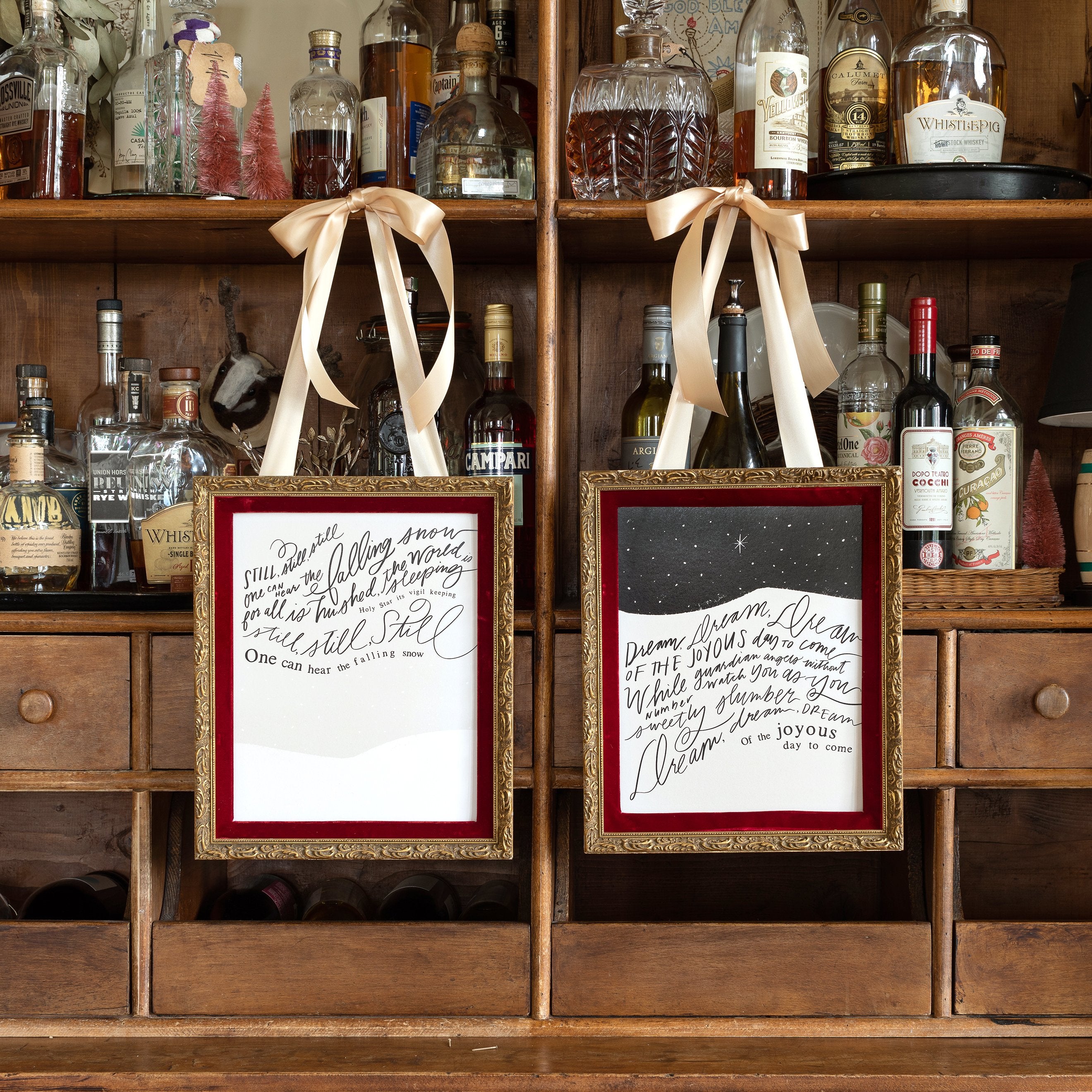 Dream Dream Dream (Christmas Lullaby) Luxe Art Print