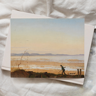 An Evening Beside The Lake | Art Print