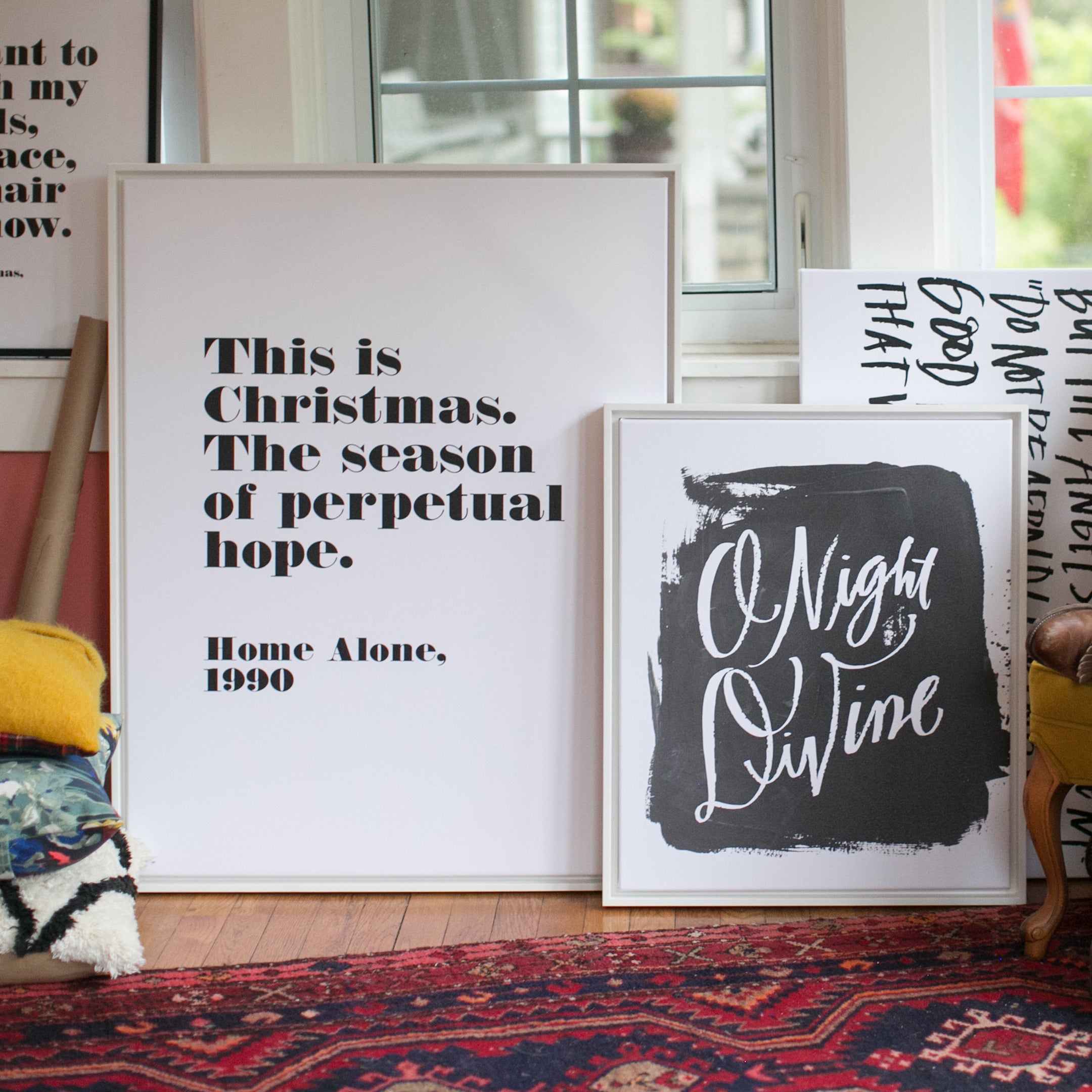 Home Alone Hope | Alabaster | Canvas