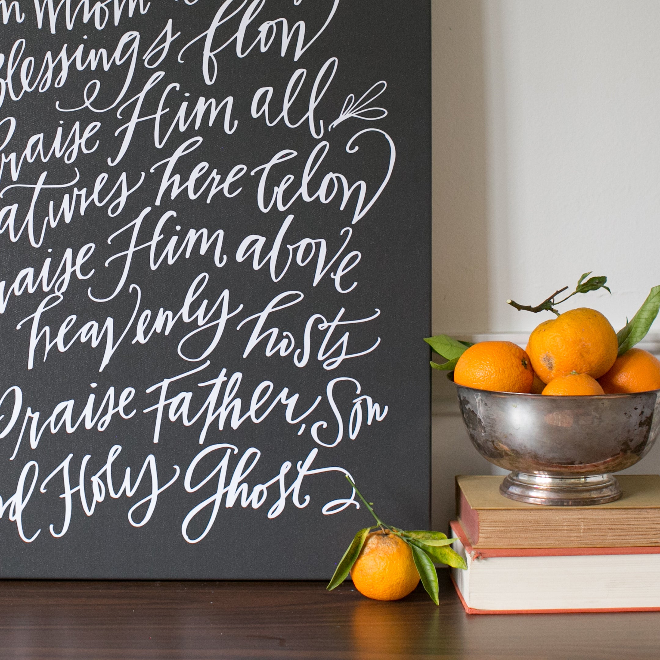 Doxology | Warm Grey | Canvas