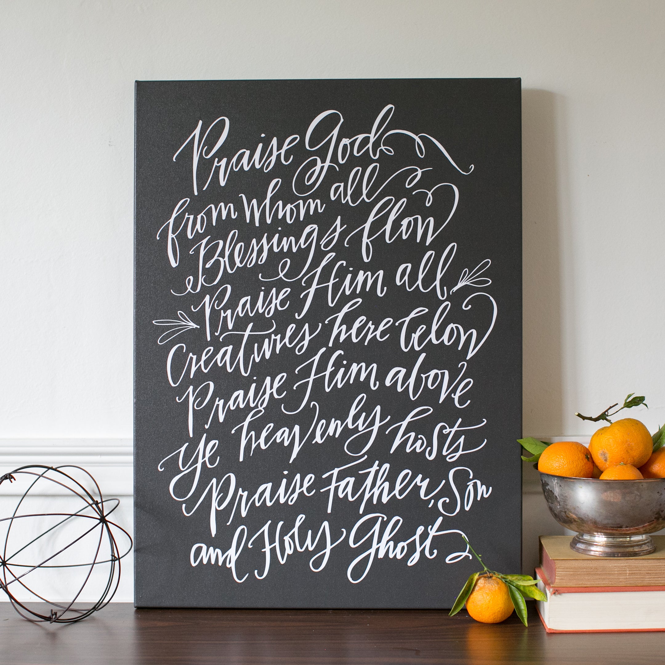 Doxology | Alabaster | Canvas