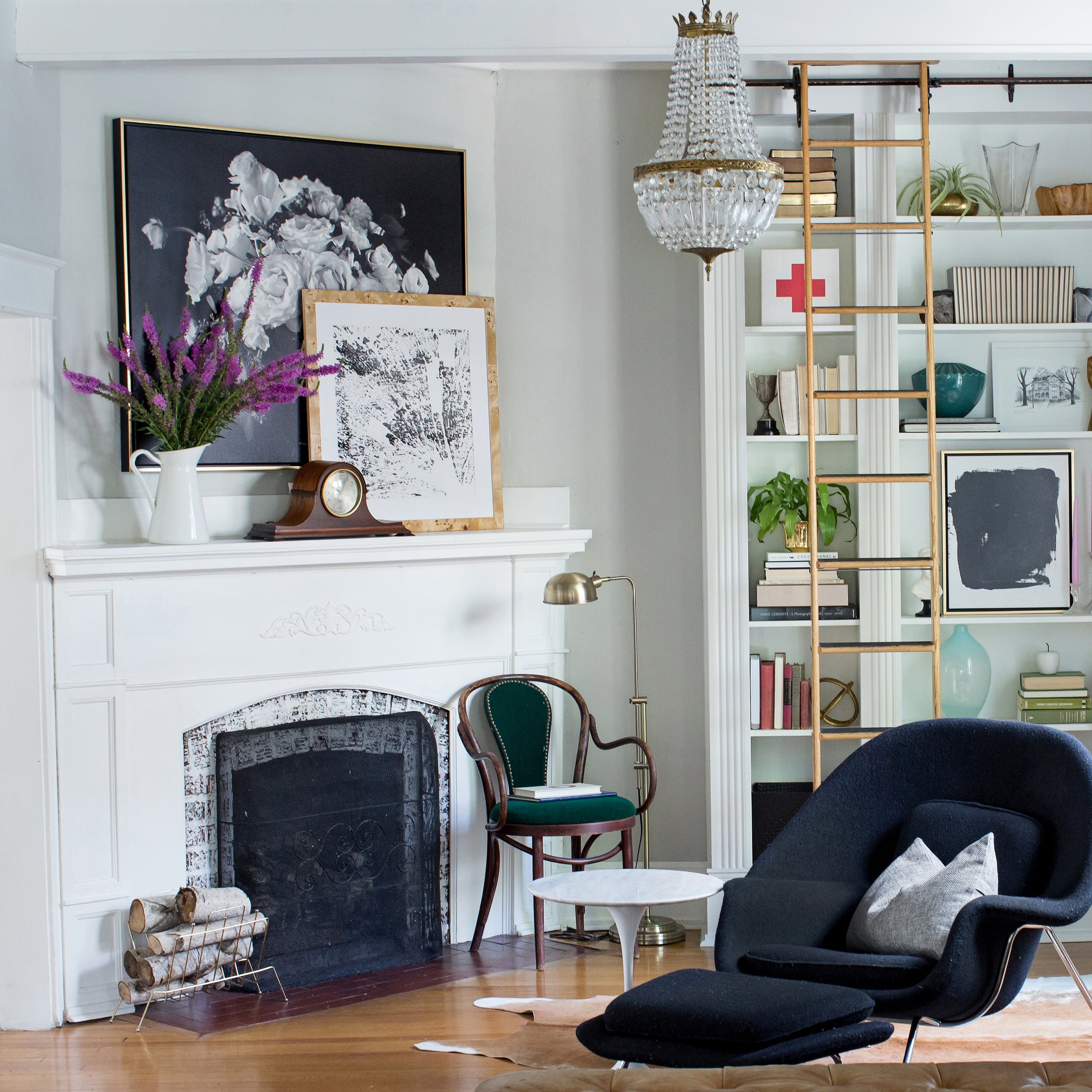 Epic Black Floral | Canvas