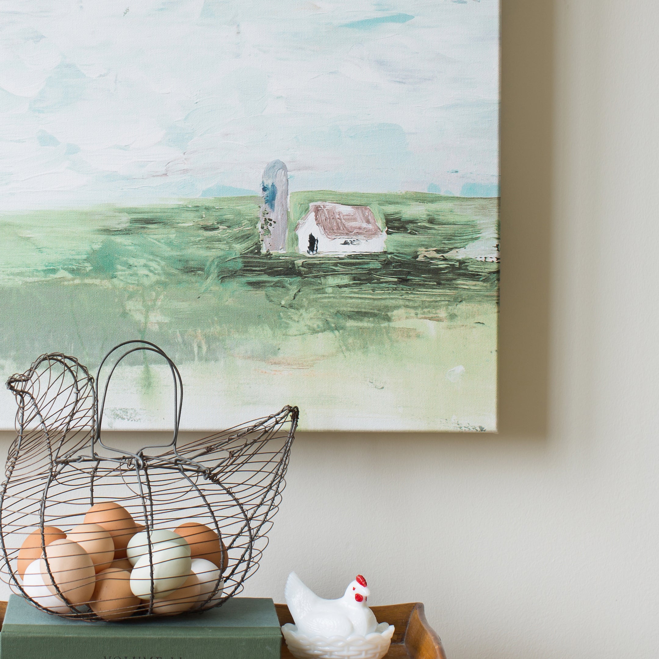 Little White Barn II | Canvas