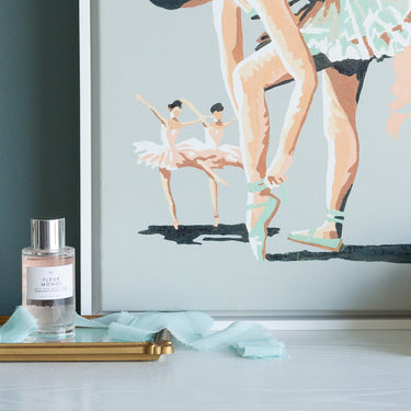 Minty Ballerina Paint By Number | Canvas