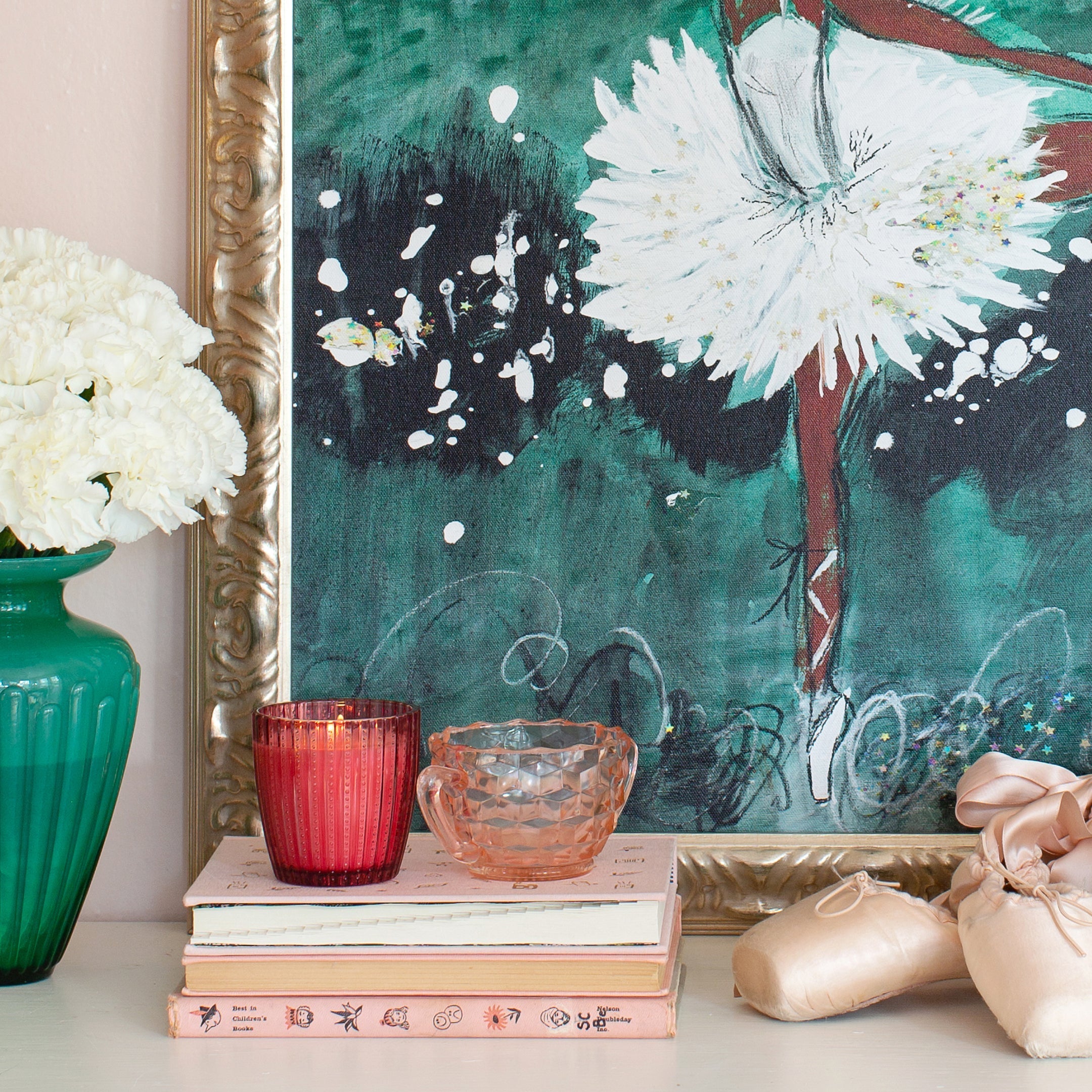 Ballerina on Stage | Canvas