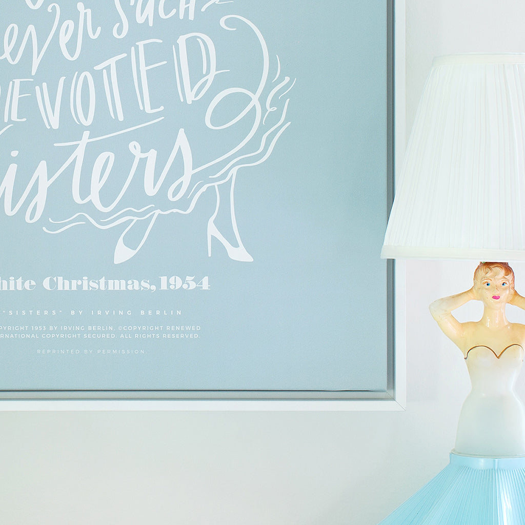 Sisters, Sisters | Dusty Blue | Canvas