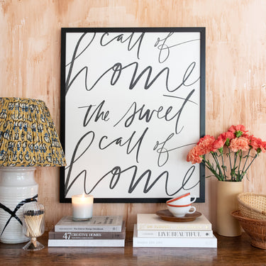 Sweet Call of Home | Alabaster | Canvas