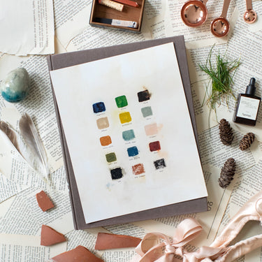 Earthy Palette | Art Print