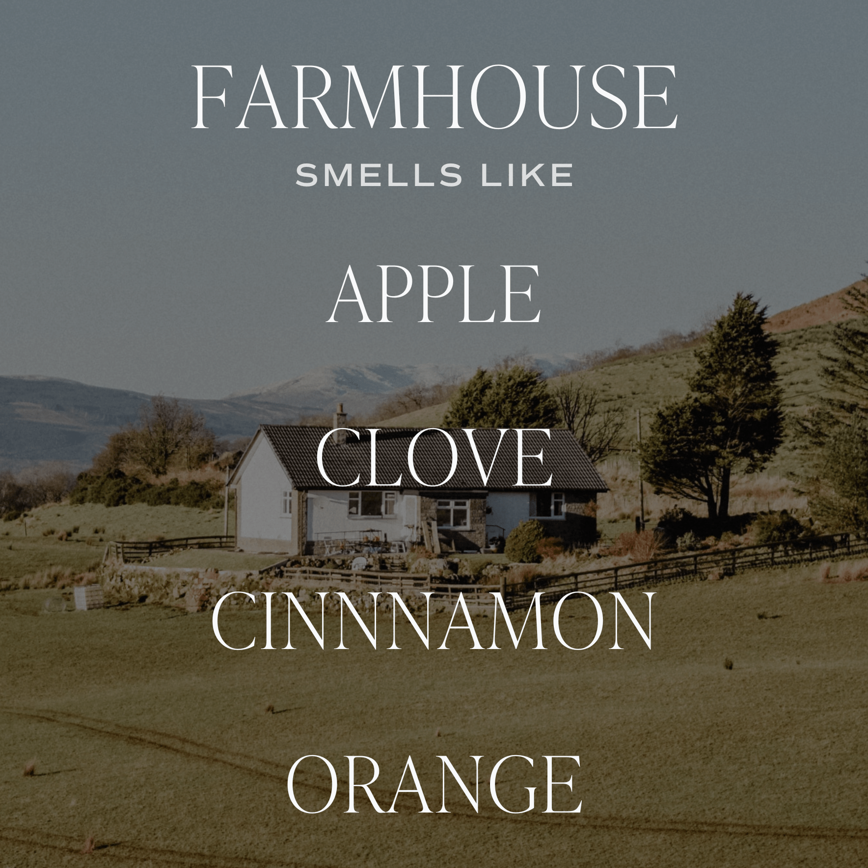 Farmhouse Soy Candle (12oz Tinted Glass Jar)
