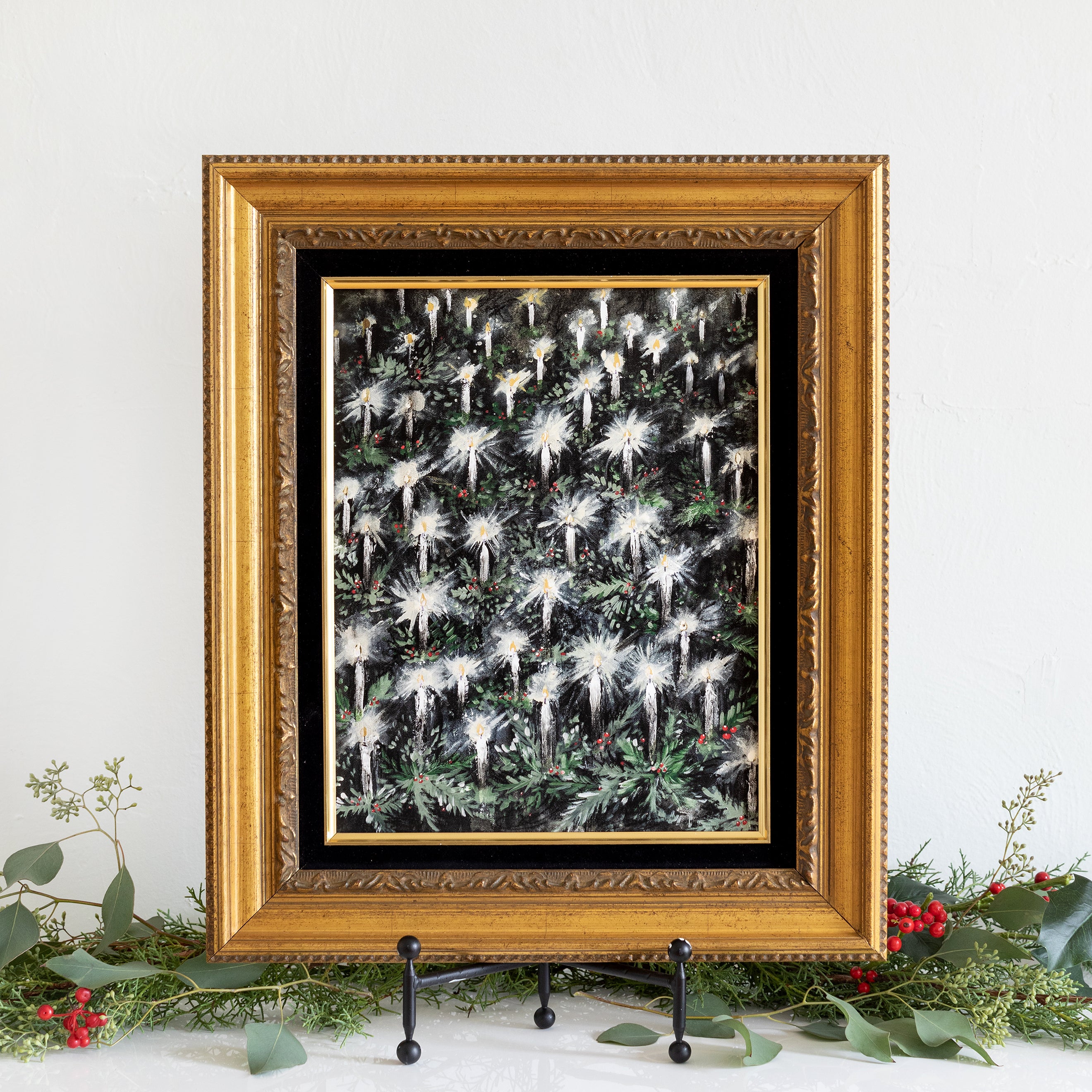 Candlelight Service Luxe Art Print