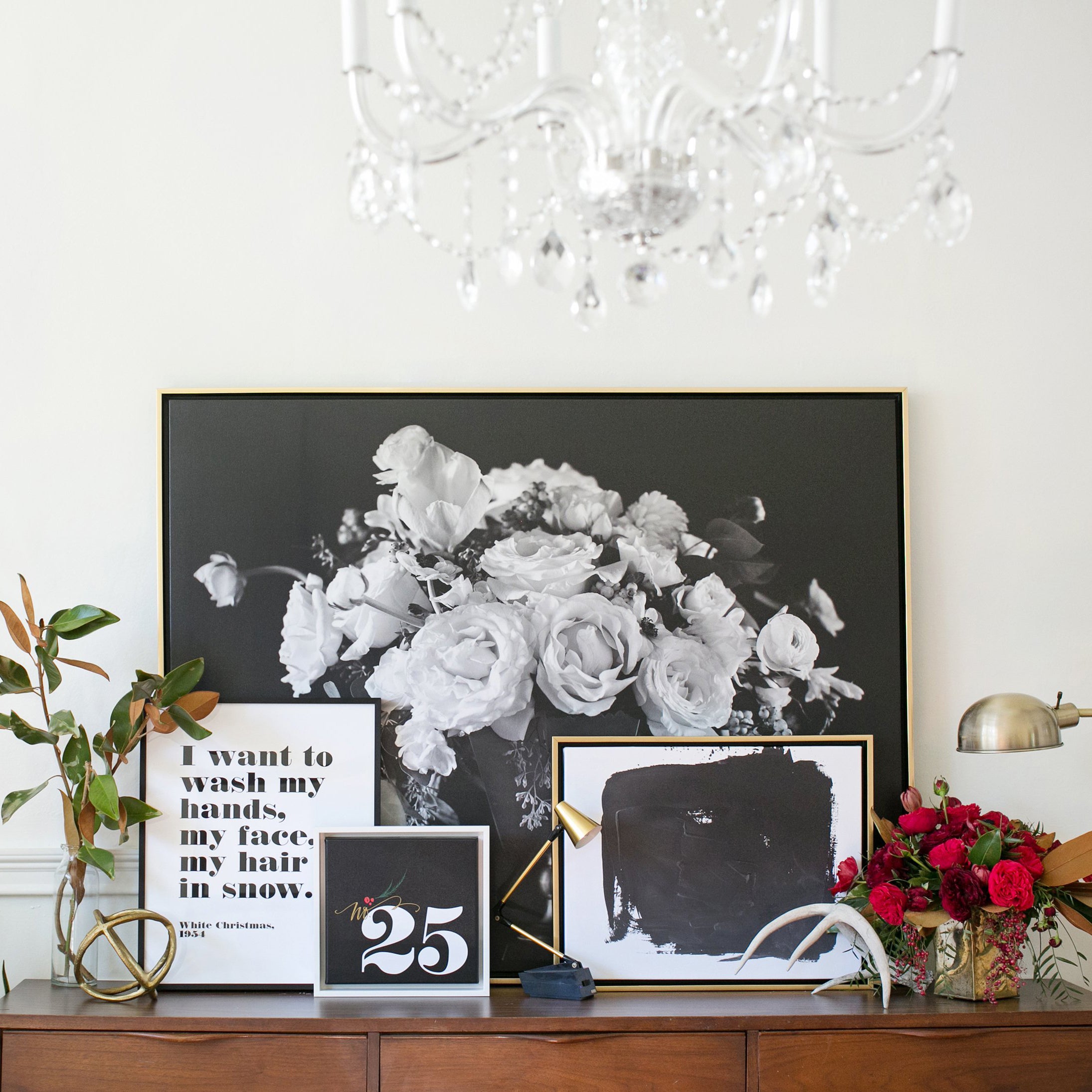 Black Splotch | Canvas