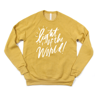 Light of the World (Bella Crewneck) — Preorder Ships Week of Nov 26