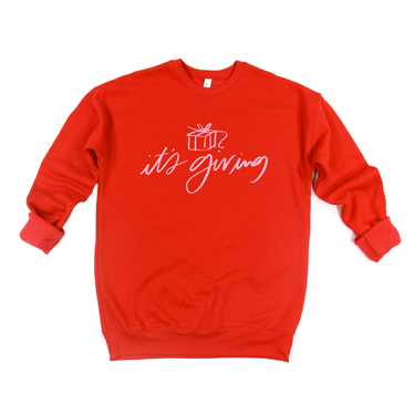 It's Giving (Bella Crewneck) — Preorder Ships Week of Nov 26