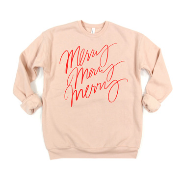 Merry Merry Merry (Bella Crewneck) — Preorder Ships Week of Nov 26