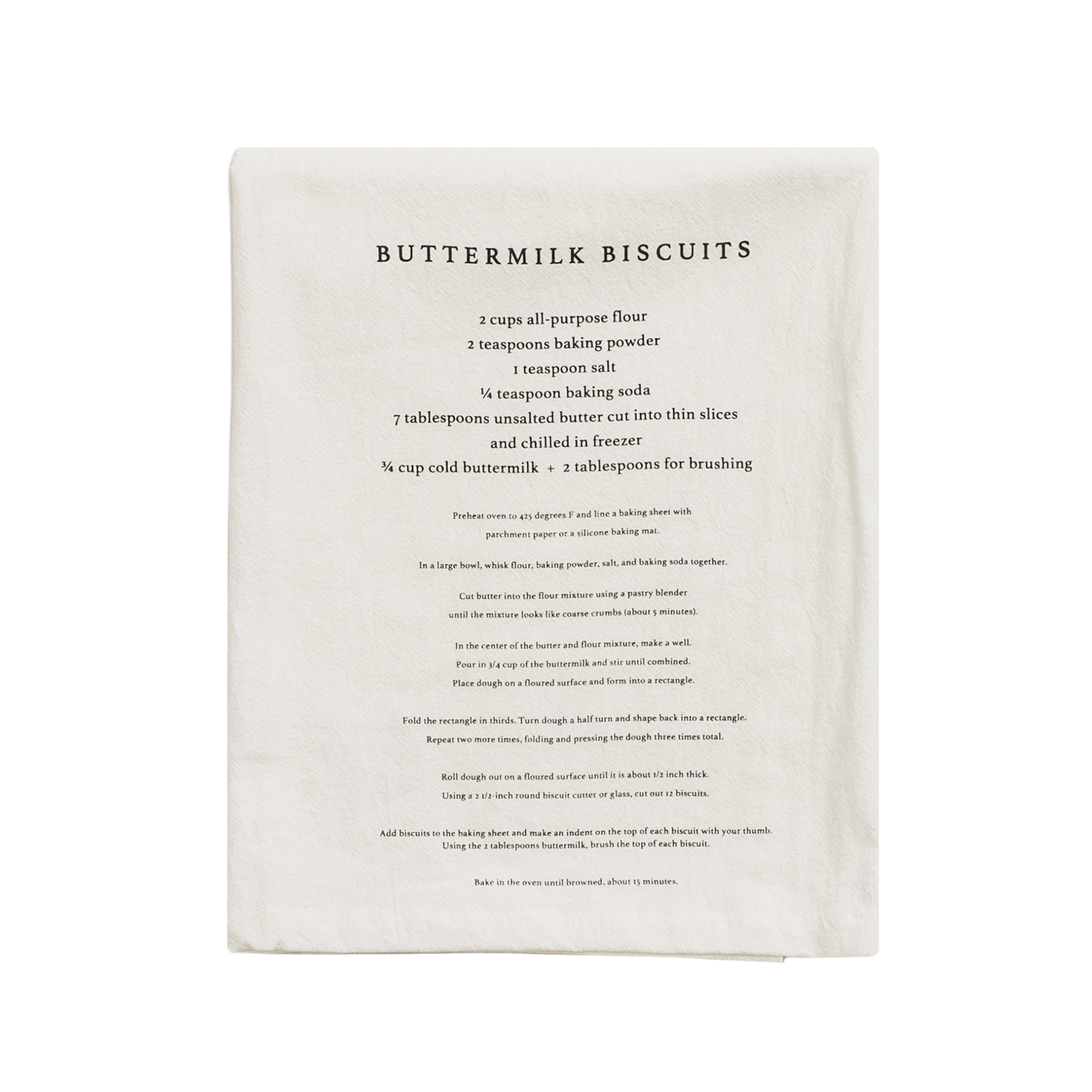 Buttermilk Biscuits Tea Towel