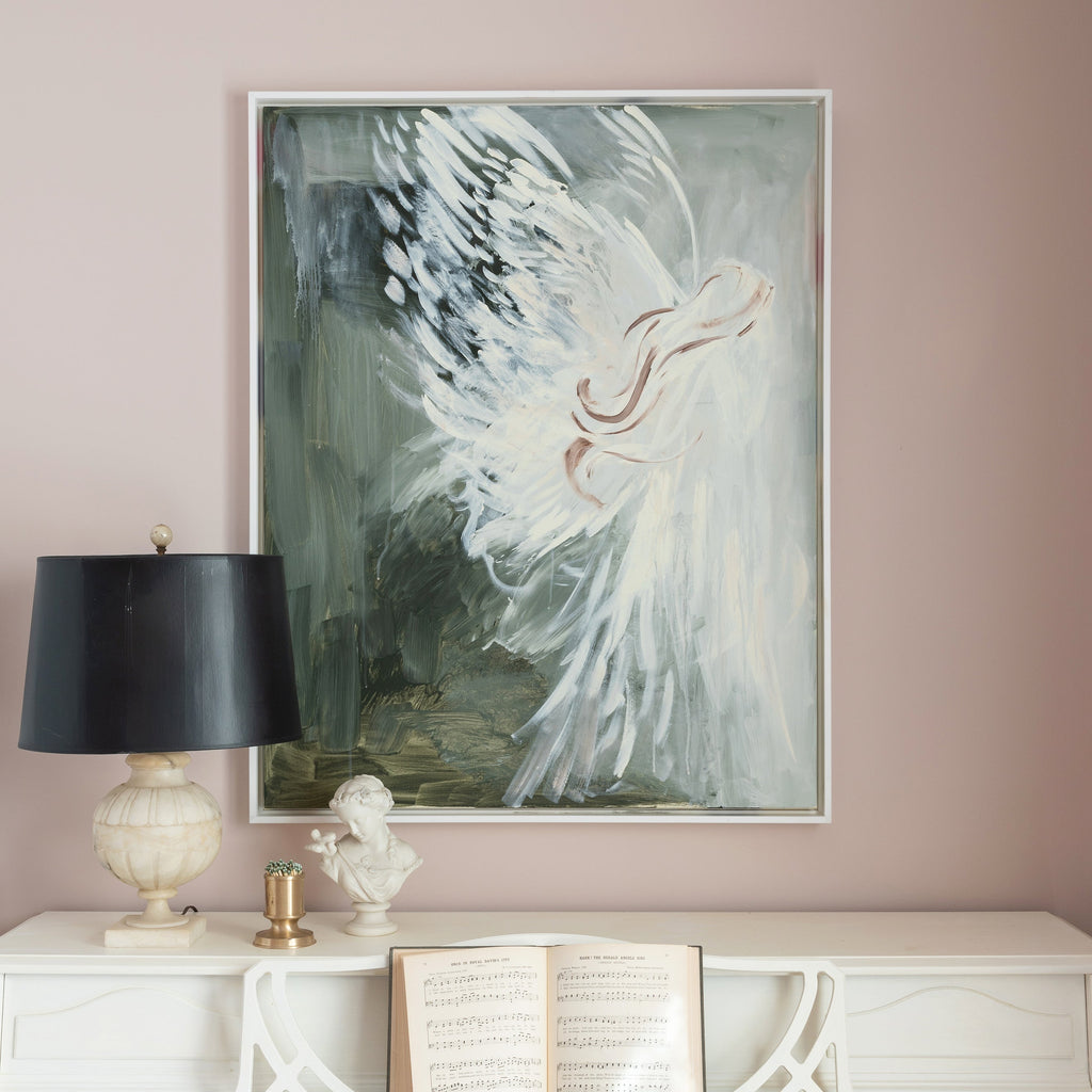 angelic anticipation canvas