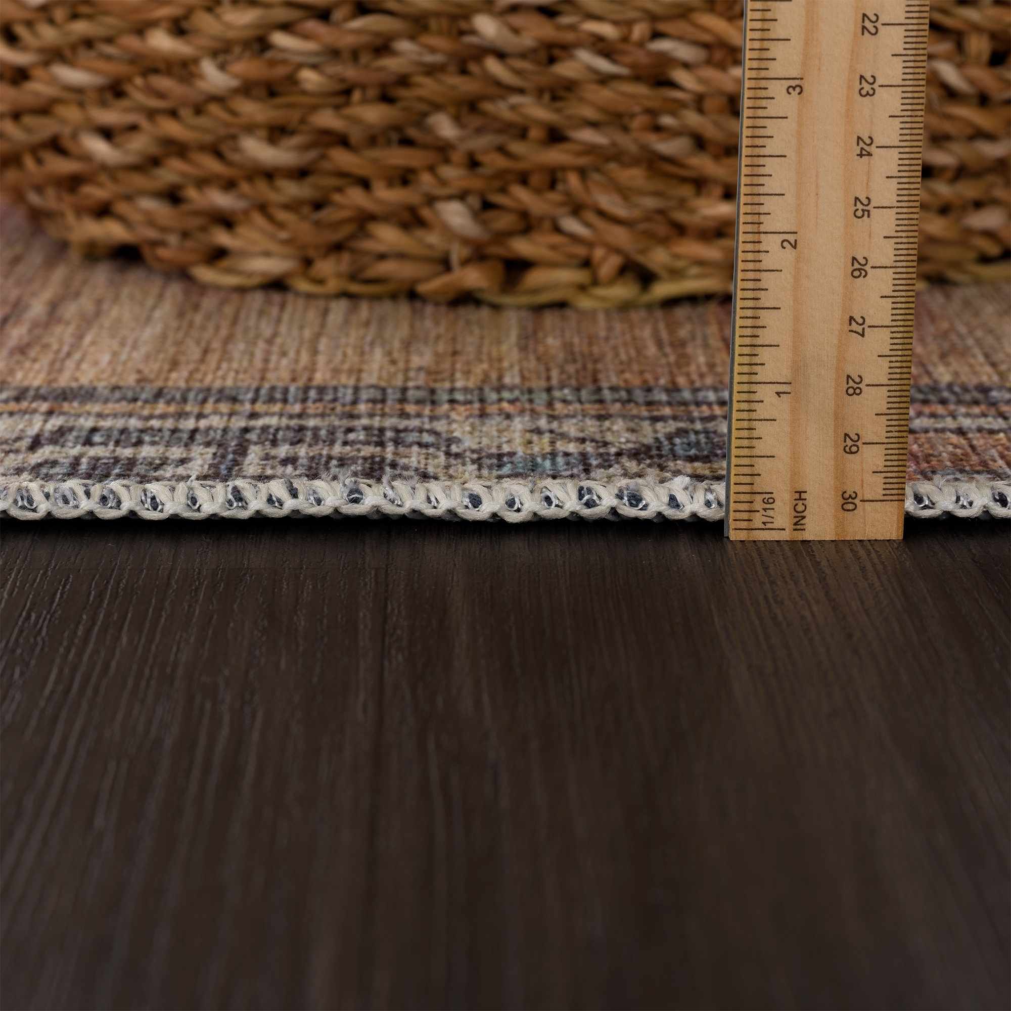 Medinah Washable Runner Rug