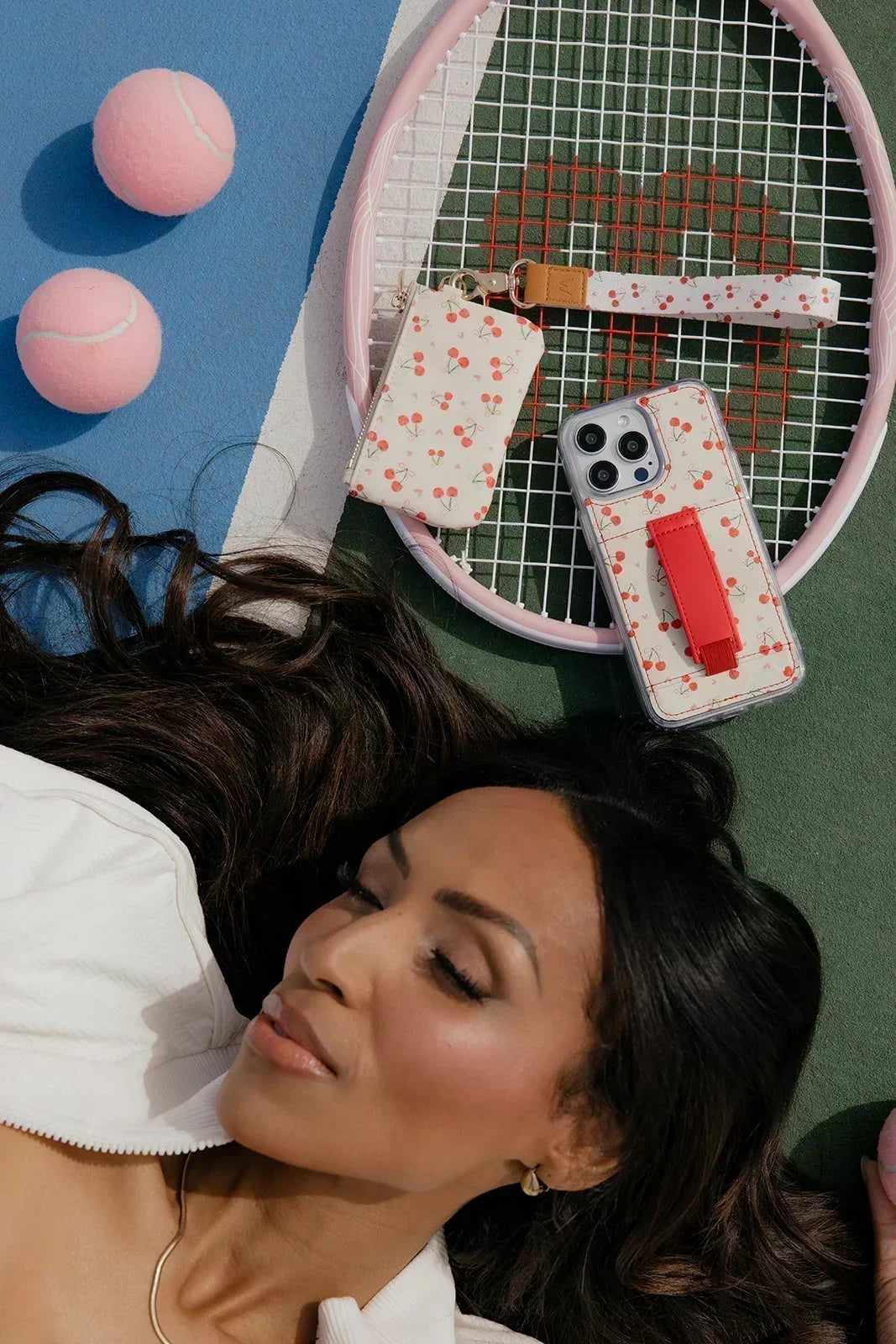 Cherry On Top Large Zipper Pouch