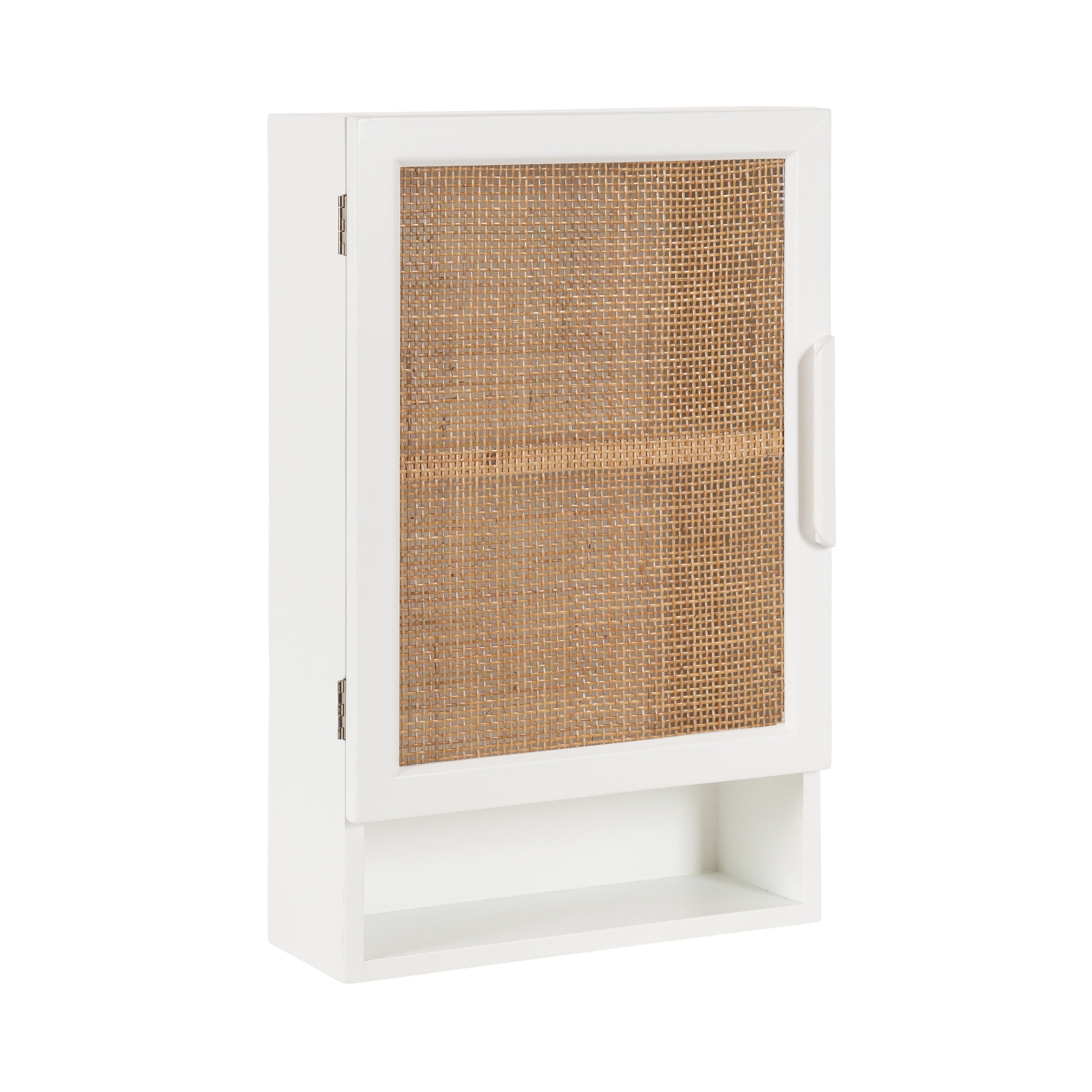 Ori Rattan Wall Cabinet with Cubby