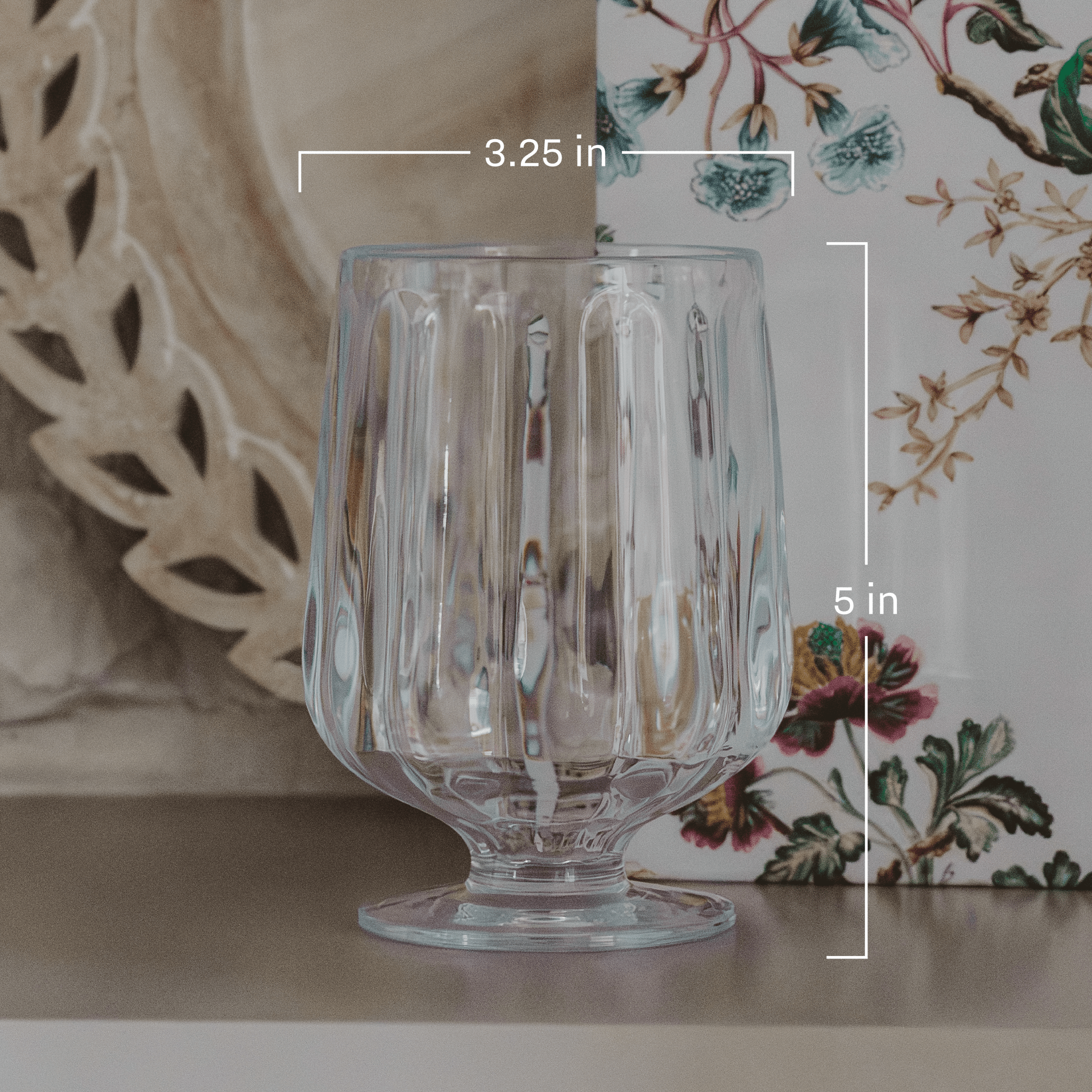 Outdoor Plastic Goblet Drinkware