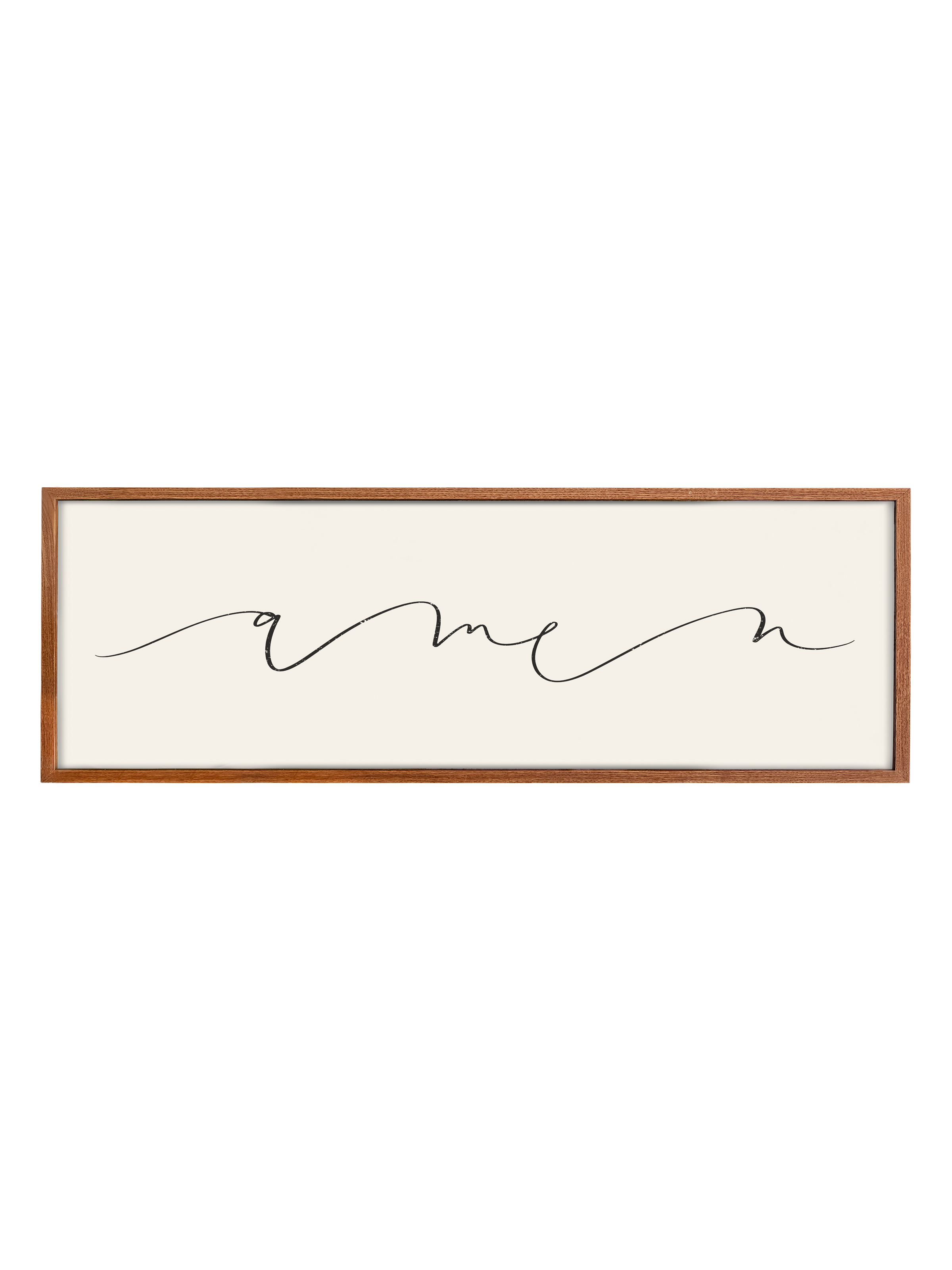 Big, Scripty Amen | Canvas