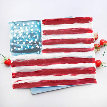 Abstract American Flag | Canvas