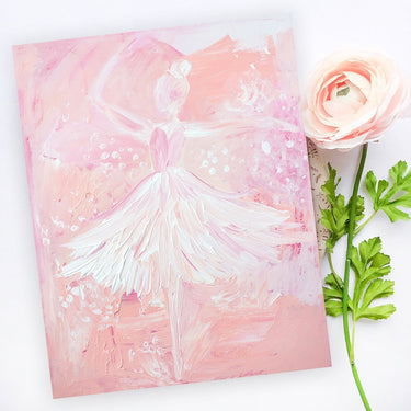 Ballerina in Pink | Art Print