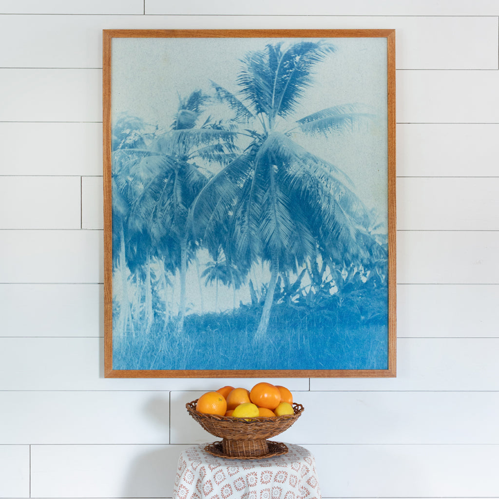 Cyanotype Palms | Canvas