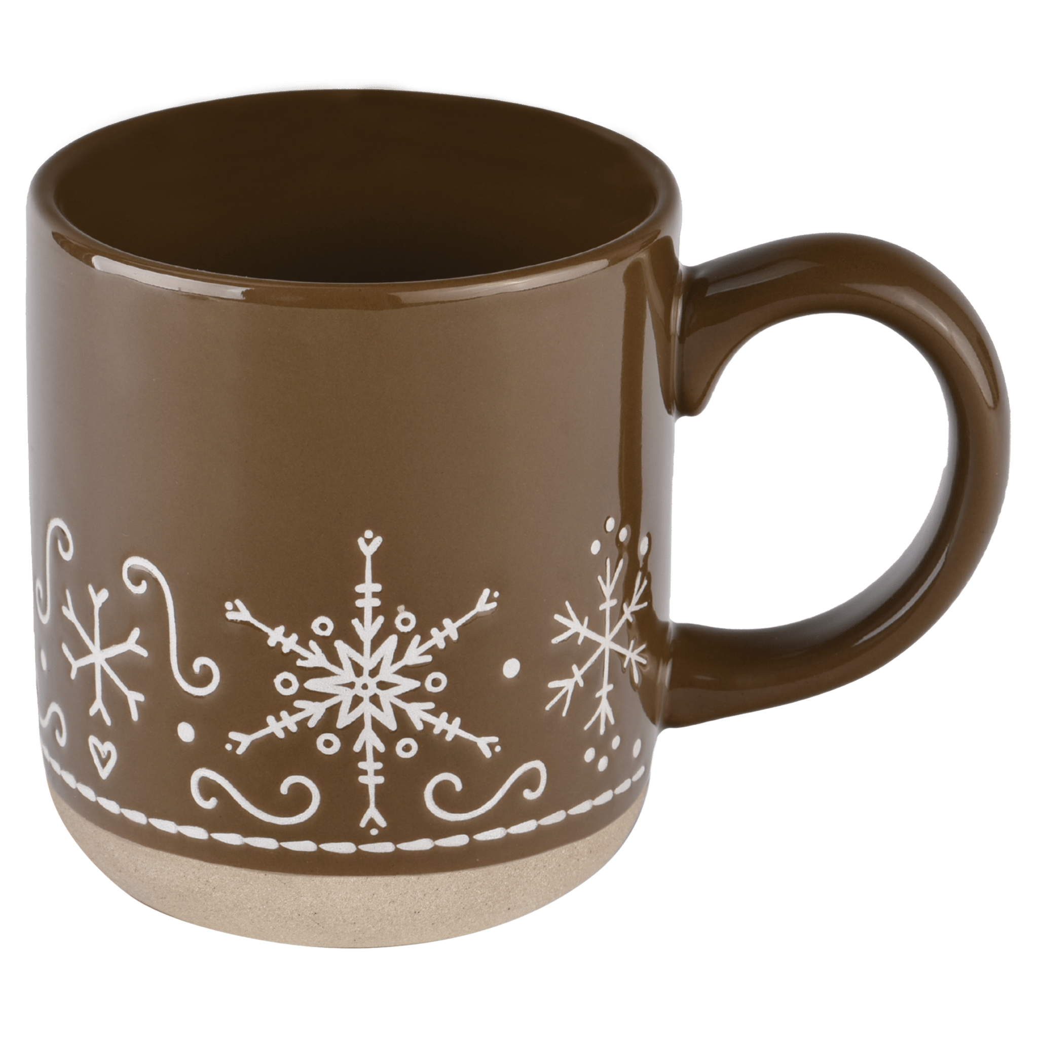 Gingerbread Stoneware Coffee Mug (14oz)