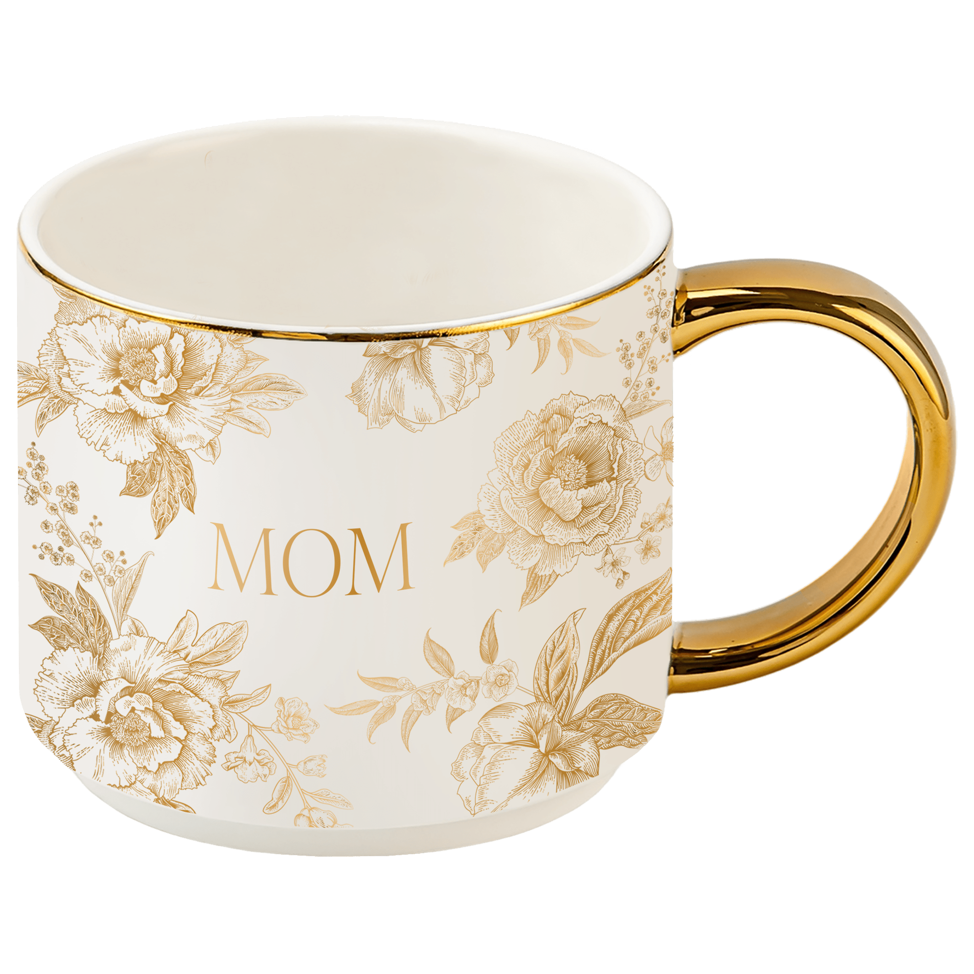 Gold Mom 14 oz Coffee Mug