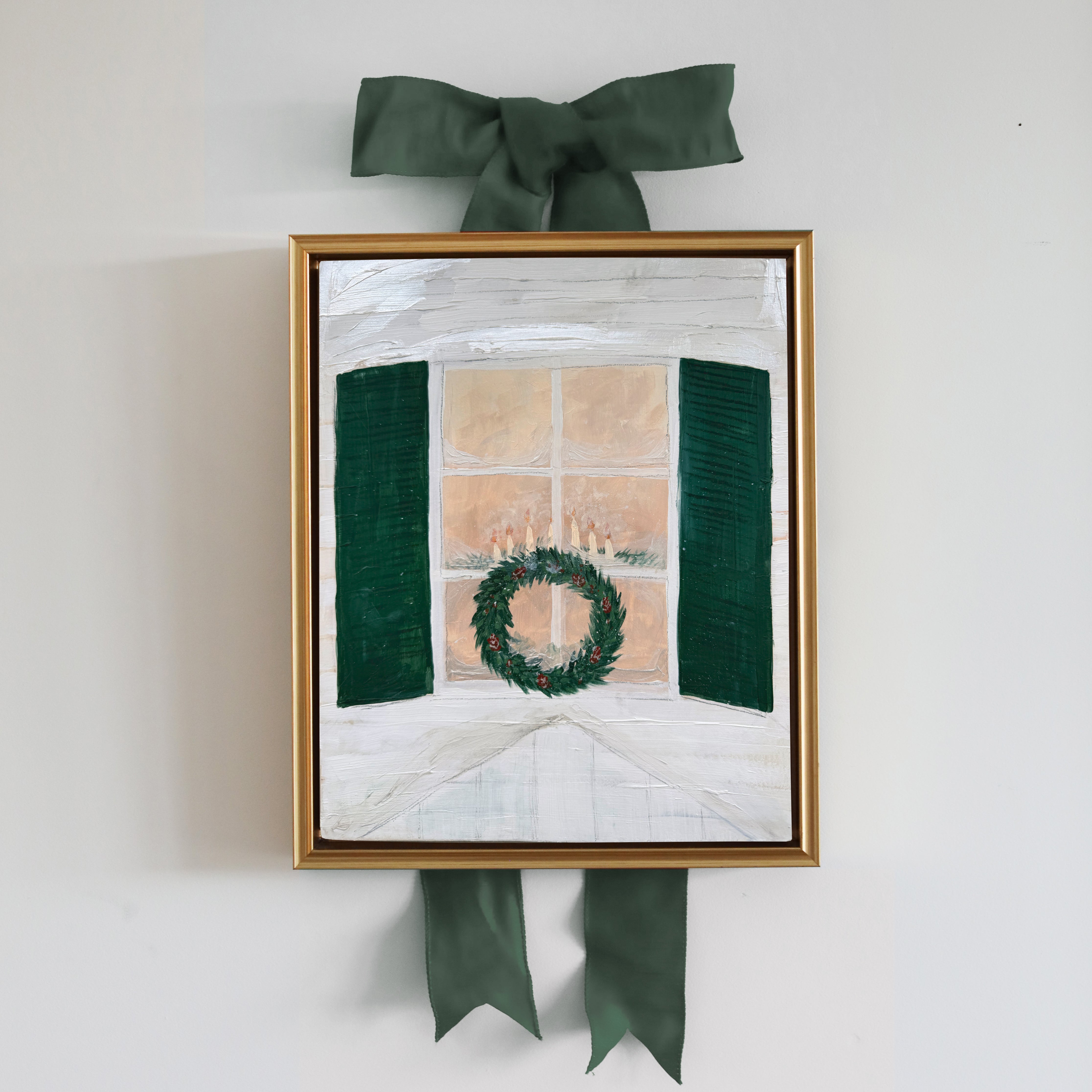 Candles in the Window Canvas