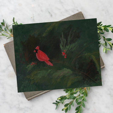 Christmas Cardinal | Canvas